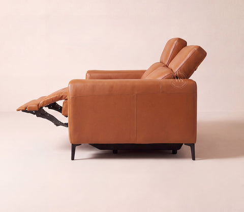 Blacksburg Luxe Electric Recliner 3+2 Seater Sofa (Urban Tan)
