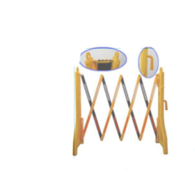 Trueliving_Expandable Barrier - Yellow/Black Total Length after Open ----    2.45 mtr  Closed Length          -------      300mm  Height                        --------    960mm  Width                           -------    380mm