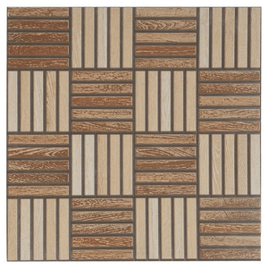 Trueliving_Somany Durastone Flux Teak Textured 300 mm x 300 mm Vitrified Parking Tile_Price-58_Per Sq Ft.