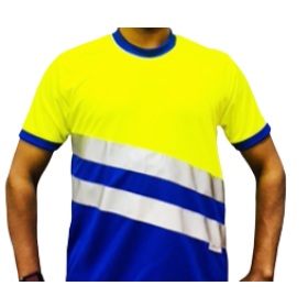 Trueliving_Reflective Royal Classic T-Shirt Kooltex Fabric