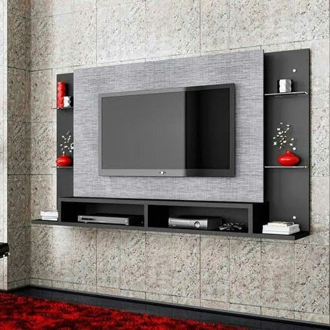 Trueliving Wall-Mounted Bonza Tv Unit with Shelf & Drawers 137.2 L x 33 W x 109.2 H
