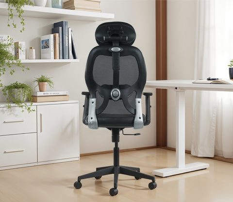 Auriga High Back Mesh Ergonomic Office Chair (Grey)
