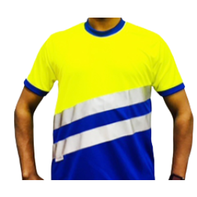 Trueliving_Reflective Royal Classic T-Shirt Kooltex Fabric