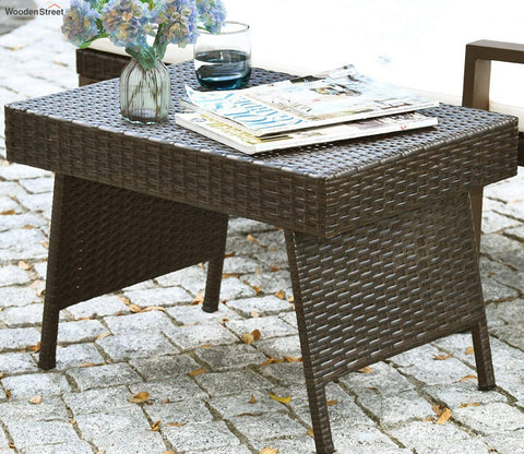 Brown Colour Wicker Centre Table