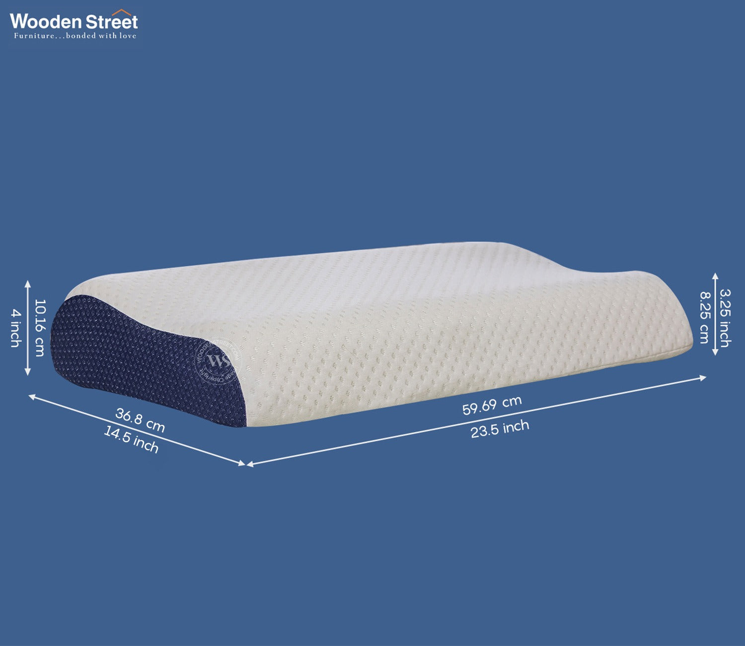 Seleno Memory Foam Cervical Pillow (Large Size)