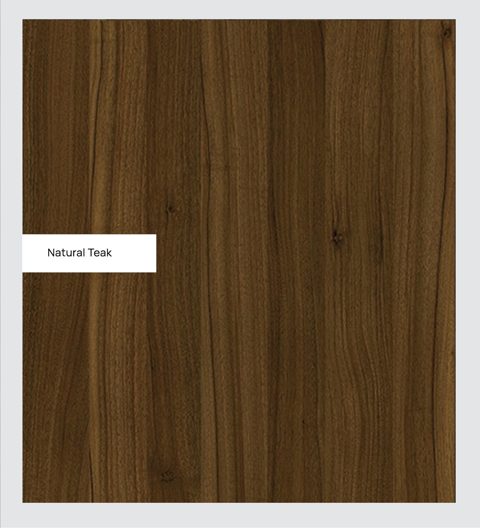 Kosmo Universal 2 Door Sliding Wardrobe (Exotic Teak Finish)