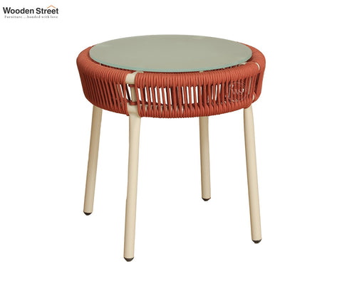 Corsica Outdoor Garden Table (Brick Red)