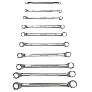 Truliving_Automotive Accessories-Hand Tools & Hardware-Spanner & Spanner Set-TAPARIA Ring Spanner Set 18010 | 10-Piece