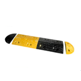 Trueliving_Rubber Speed Bump Size           --------   500*380*50mm  Color            --------   Black & Yellow