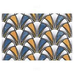Trueliving_Sunhearrt Emilio Black HL Glossy 450 mm x 300 mm Ceramic Wall Tile_Price-35_Per Sq Ft.