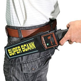 Trueliving_Super Scanner Metal Detector 9V Battery required (Included) With Charger.