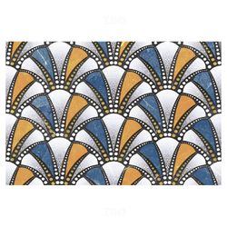 Trueliving_Sunhearrt Emilio Black HL Glossy 450 mm x 300 mm Ceramic Wall Tile_Price-35_Per Sq Ft.