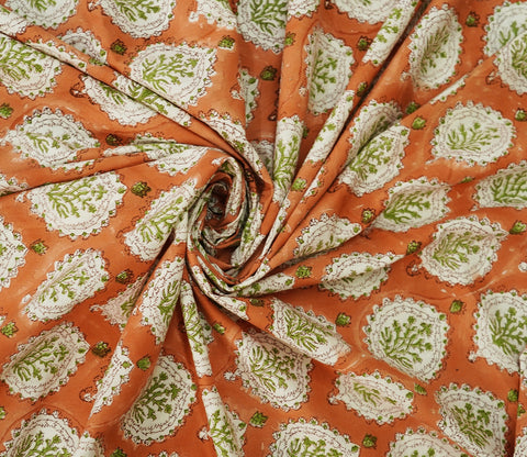 200 TC Floral Motif Double Bed Sheet - 100% Pure Cotton Bedsheet King Size With 2 Pillow Covers