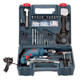 Trueliving_Bosch GSB- 13 RE Kit Professional Impact Drill 1G > 500W Drilling Dia. in Masonry   ----          13 mm  Drilling Dia. In Wood          ----        25 mm