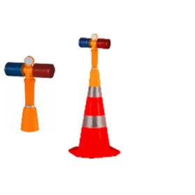 Trueliving_Traffic Barricade Warning Light Battery               -------    2 Batteries  Visual Distance      ------     200 meter.
