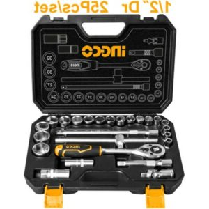 Truliving_Automotive Accessories-Hand Tools & Hardware-Household Tools Sets-INGCO 25Pcs 1/2? Socket Set HKTS12251