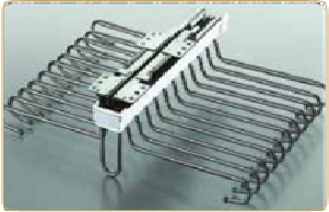 Trueliving_TOP INSTALL HANGING RACK 460 MM Silver