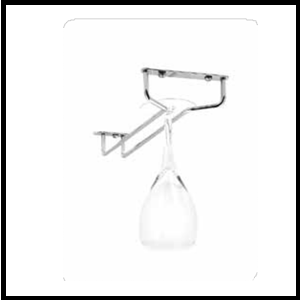 Trueliving_WINE GLASS RACK SINGLE_Silver_Steel