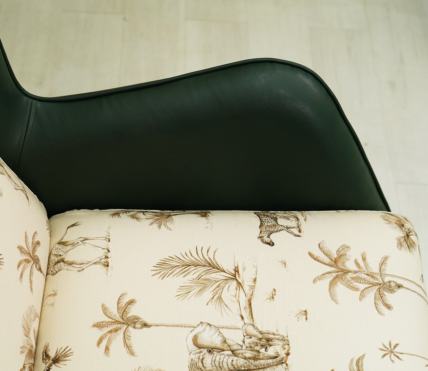 Carolina Lounge Chair (Cream Forest)