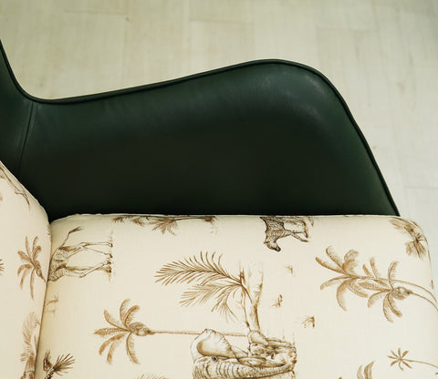Carolina Lounge Chair (Cream Forest)