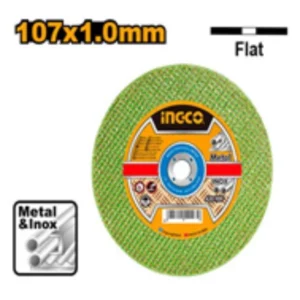 Trueliving_INGCO Abrasive metal cutting disc MCD1010725, 107MM(4")X1.0MM(3/64")X16MM(5/8")-Cutting Discs