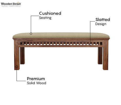 Adolph Bench (Honey Finish)