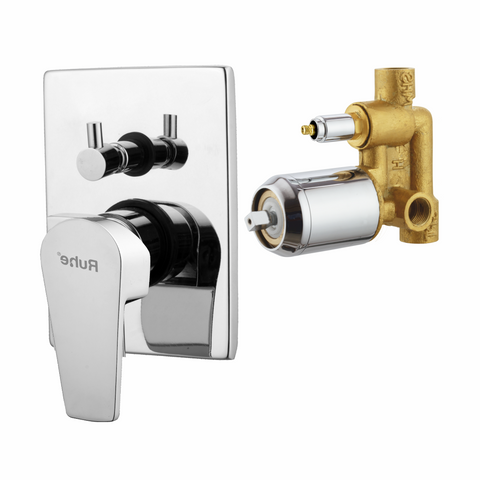 Trueliving Flora Elixir Single Lever 2-inlet Hi-Flow Diverter (Complete Set)20 Inches