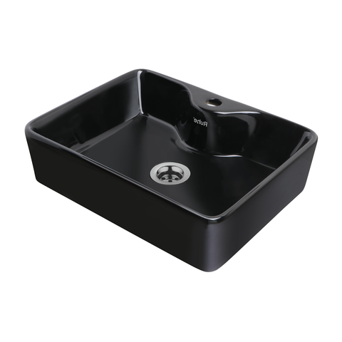 Trueliving_Simple Counter Wash Basin (White) 48D x 48W x 13.5H Centimeters