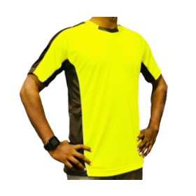 Trueliving_Reflective Vienna T-Shirts Round Neck T-Shirt  2 Color Combination