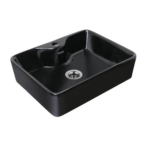 Trueliving_Simple Counter Wash Basin (White) 48D x 48W x 13.5H Centimeters