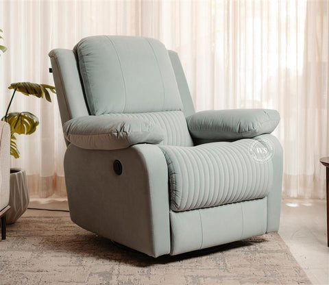 Arvana Motorized Recliner Sofa (Grey)