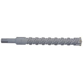 Trueliving_Plus Hammer Drill Bits ( Cross Tip ) Available with fully Polished Head or Black Phosphated and Bright Polished Head.