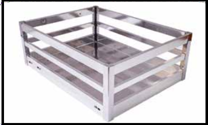 Trueliving_GLOSSY SPARKLE PLAIN BASKET - 8” *15'' 380MM 450MM Cabinet