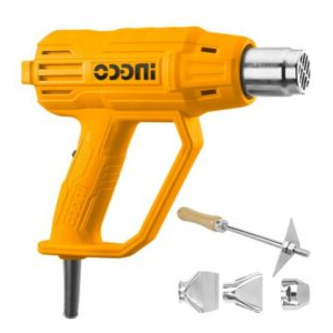 Truliving_INGCO Heat gun Hg200038 2000w | with 1pcs scraper and 3pcs nozzles