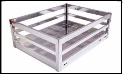 Trueliving_GLOSSY SPARKLE PLAIN BASKET - 8” *15'' 380MM 450MM Cabinet