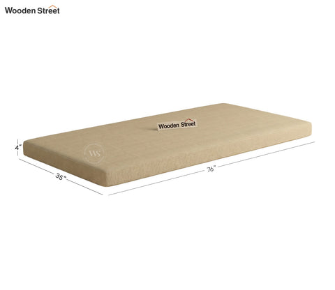Leona Divan with Mattress (Honey Finish)