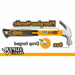 Truliving_Hammers & Accessories-Hand Tools & Hardware-Tools & Hardware-INGCO Claw hammer HCHS8008| Drop-forged hammerhead| 8oz/220g
