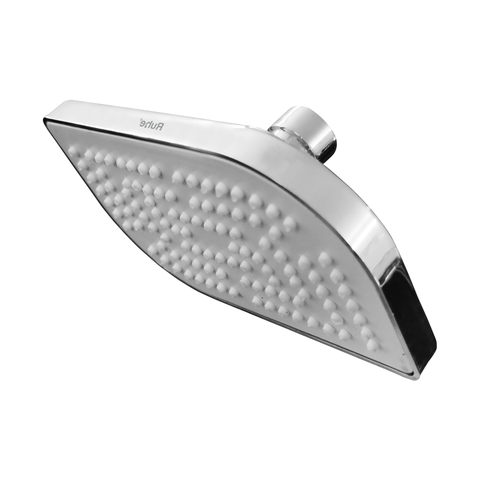 Trueliving_Curve Overhead Shower (3.25 x 5 Inches) Silver