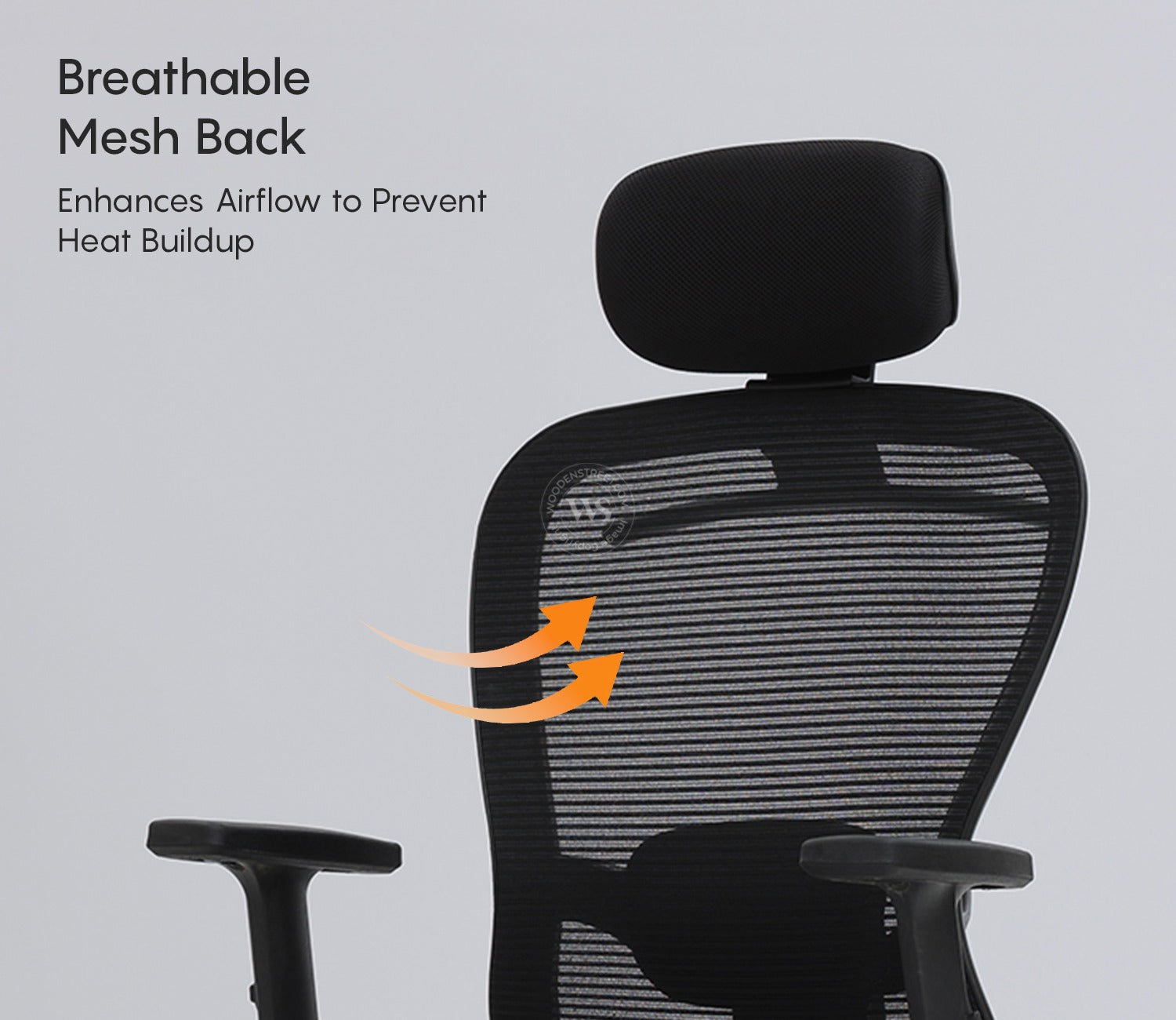 Balanco High Back Mesh Office Chair (Grey)