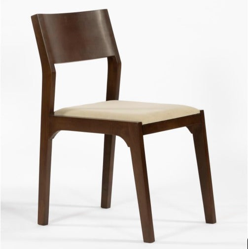 Saffron Mango Wood Dining Chair (Teak Finish)