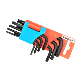 Trueliving_Torx Key Sets (Short Series) Hanger Packing PRODUCT NO.	Size KTH 7 S	T10, T15 T20, T25, T27, T30, T40