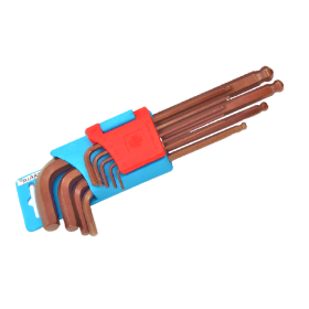 Trueliving_Allen Keys Long Ball Point Set (mm) PRODUCT NO.	SIZES KBHM 9L	9 Pcs. Set (1.5mm, 2mm, 2.5mm, 3mm, 4mm, 5mm, 6mm, 8mm,10mm)