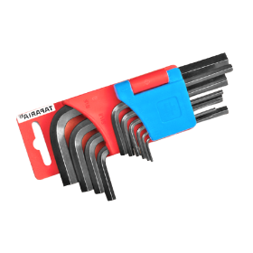 Trueliving_Allen Key Sets Black Finish (inch) PRODUCT NO.	SIZES KI-10V(Box Packing)	1/16, 5/64, 3/32, 1/8, 5/32, 3/16, 7/32, 1/4, 5/16, & 3/8 inch