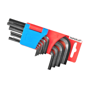 Trueliving_Allen Key Sets Black Finish (inch) PRODUCT NO.	SIZES KI-10V(Box Packing)	1/16, 5/64, 3/32, 1/8, 5/32, 3/16, 7/32, 1/4, 5/16, & 3/8 inch