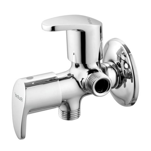 Trueliving Flora Vela Two Way Angle Valve Brass Faucet (Double Handle)20 Inches