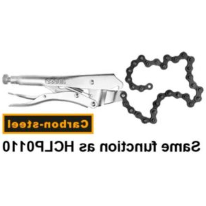 Truliving_Hand Tools & Hardware-Pliers-Tools & Hardware-INGCO Chain Clamp Locking Plier HCLP0210, Carbon Steel