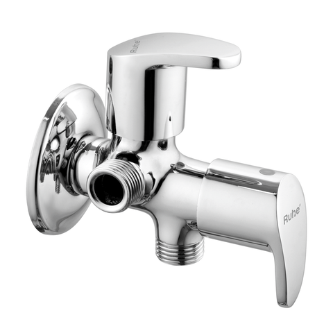 Trueliving Flora Vela Two Way Angle Valve Brass Faucet (Double Handle)20 Inches