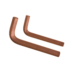 Trueliving_Allen Keys Brown Finish (mm) PRODUCT NO.	L1	L2	WT. GMS AK-1.5	45	14	1