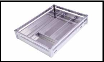 Trueliving_GLOSSY SPARKLE CUTLERY BASKET - 4” *15'' 380MM 450MM Cabinet