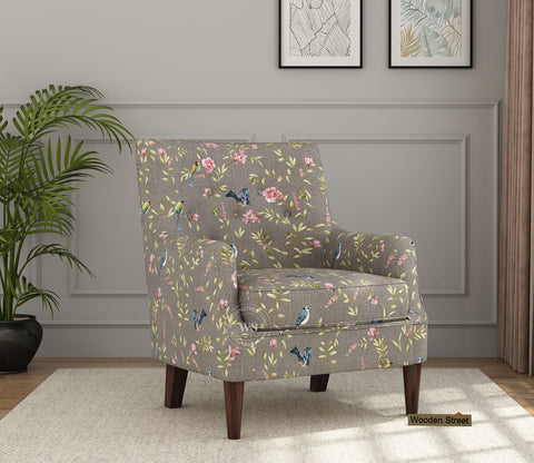 Adoree Lounge Chair (Grey Robins)